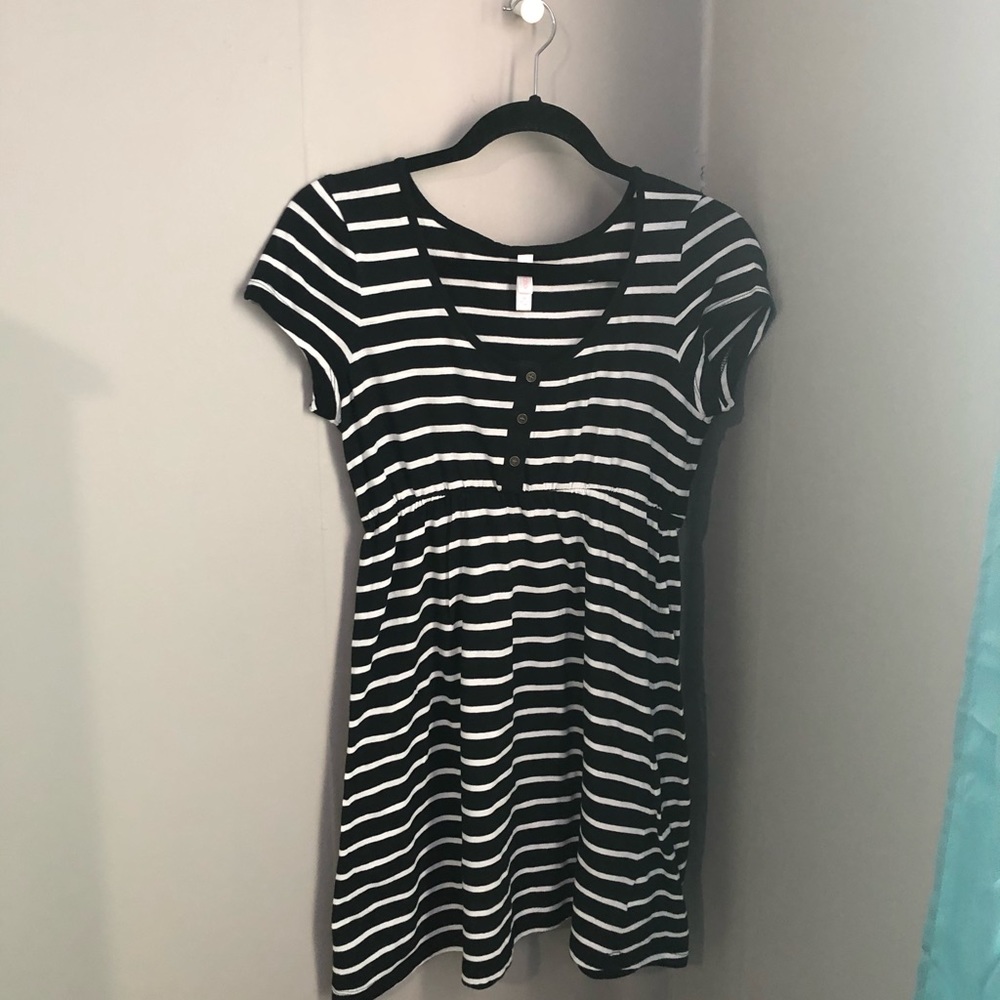 Striped xhilaration dress